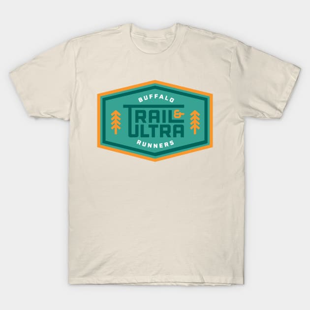 Buffalo Trail and Ultra Runners T-Shirt by PodDesignShop